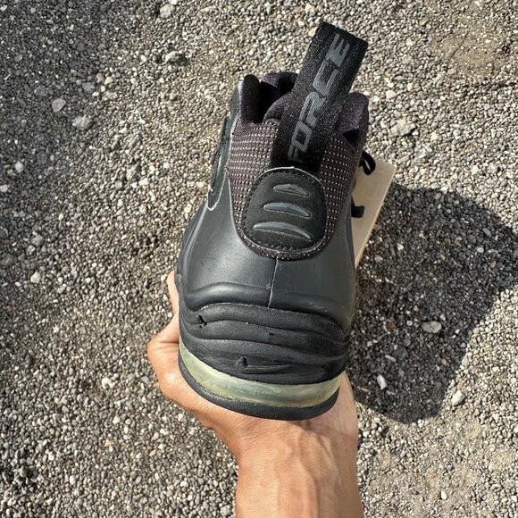 Nike Total Air Foamposite Max Tim Duncan black anthracite, size 9 OG BOX RARE - Picture 6 of 12